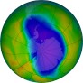 Antarctic Ozone 2016-10-09